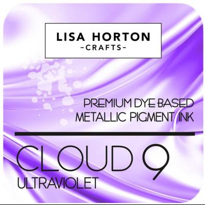 Lisa Horton Crafts Cloud 9 Metallic Pigment Ink Pad - Ultraviolet